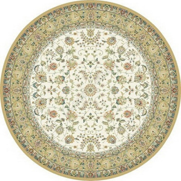 Ковер бельгийский 14295-6121 Royal Palace (Вискоза, кремовый)