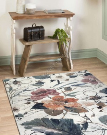 Ковер бельгийский 63557-7626 Argentum Platinum (PP Heatset Высокоплотный, разноцветный, кремовый)