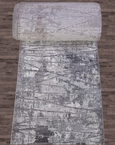 Ковер турецкий 03752A (Хит-сет, серый)