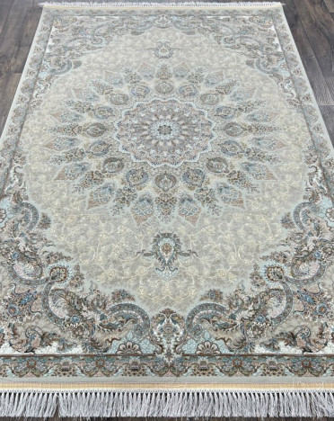 Ковер персидский G203 Mashad 1500 (Акрил, кремовый)