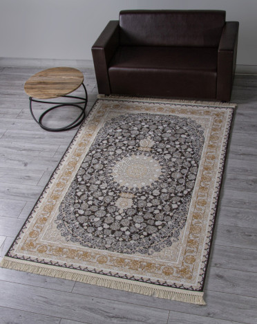 Иранский ковер Iran FARSI 1200 G142 GR - 000 (Акрил, серый)