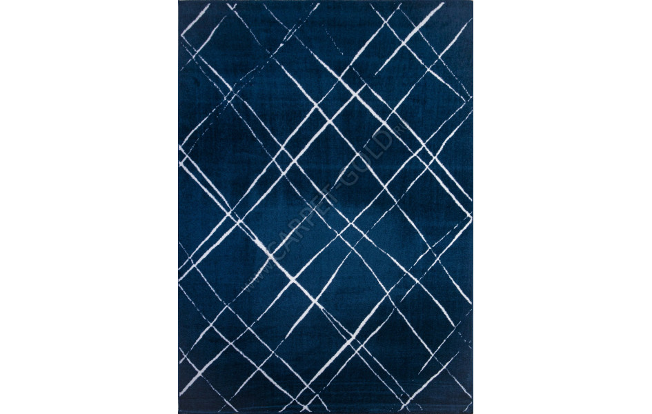 Бельгийский ковер Ambiance 81253 navy white