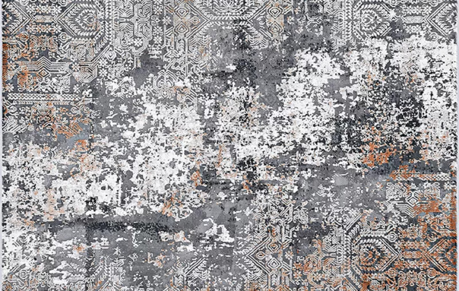 Ковер турецкий Royal Silk 21170A D.GREY_SHR/D.GREY_CKN