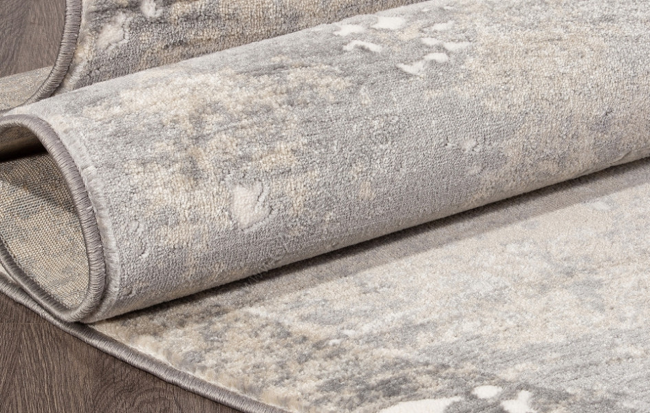 Ковер D996 - CREAM-GRAY - Овал - коллекция ATLANTIS