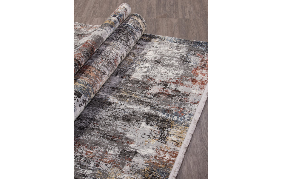 Ковер SI021M - MULTI / GREY - Прямоугольник - коллекция LISSABON