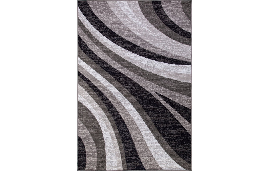 Ковер d234 - GRAY - Прямоугольник - коллекция SILVER