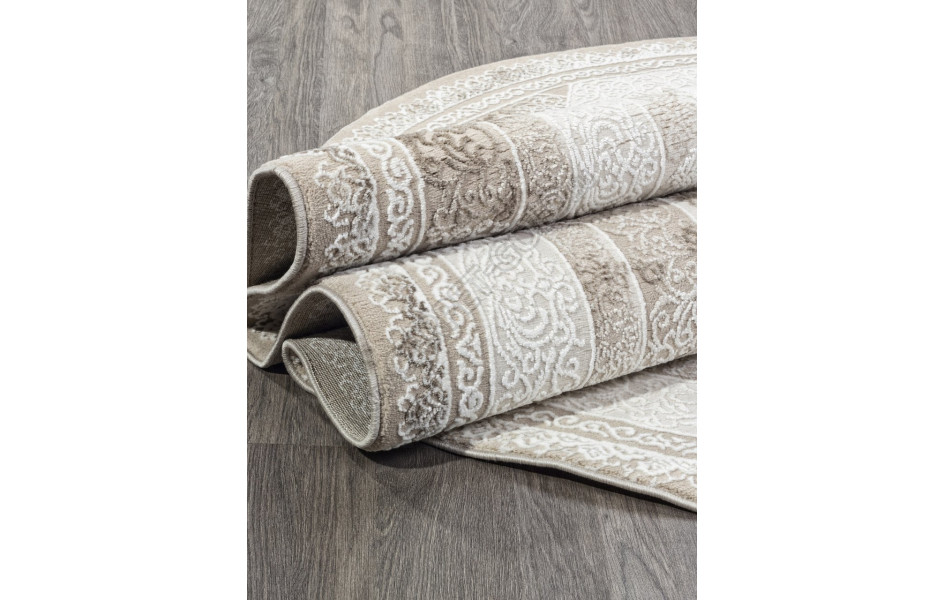 Ковер 04089A - BROWN / BROWN - Овал - коллекция ARMINA