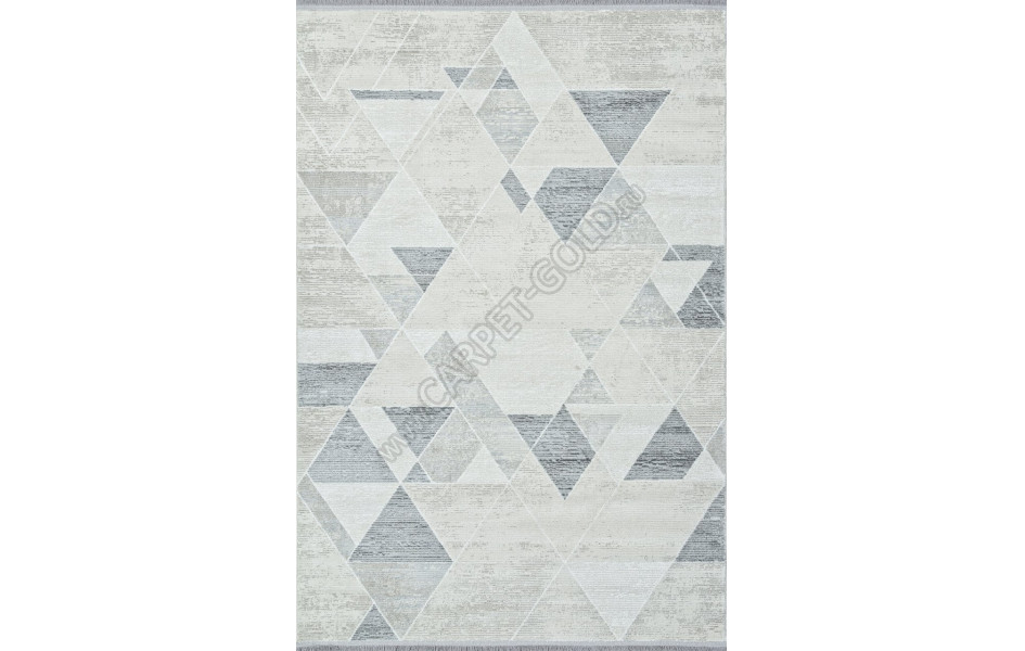 Ковер 26224C - CREAM / GREY - Прямоугольник - коллекция RUBI