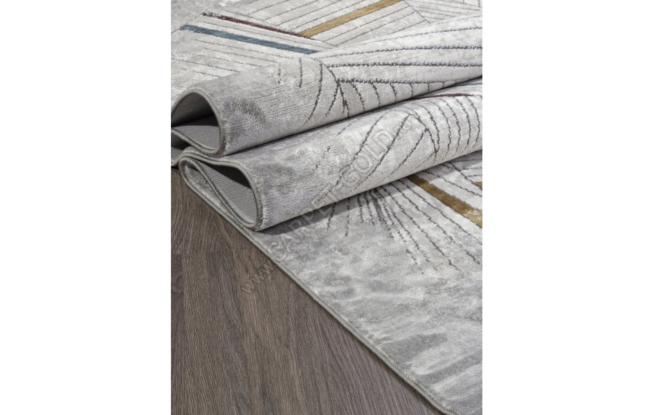 Ковер PN042G - GREY / GREY - Прямоугольник - коллекция PANAMA