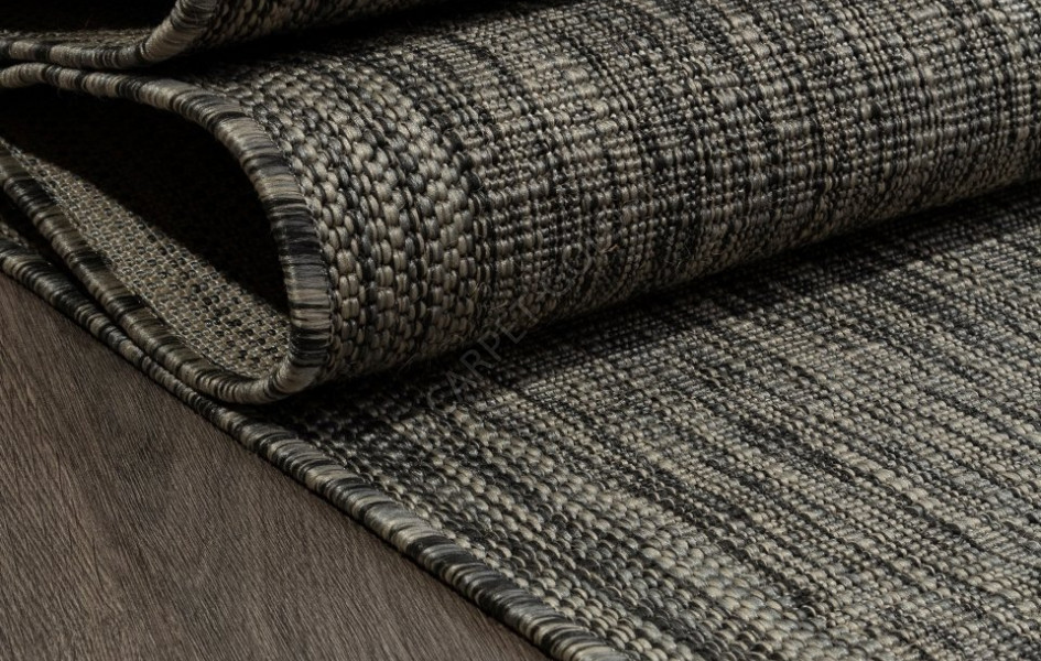 Ковер S008 - DARK GRAY - Прямоугольник - коллекция KAIR