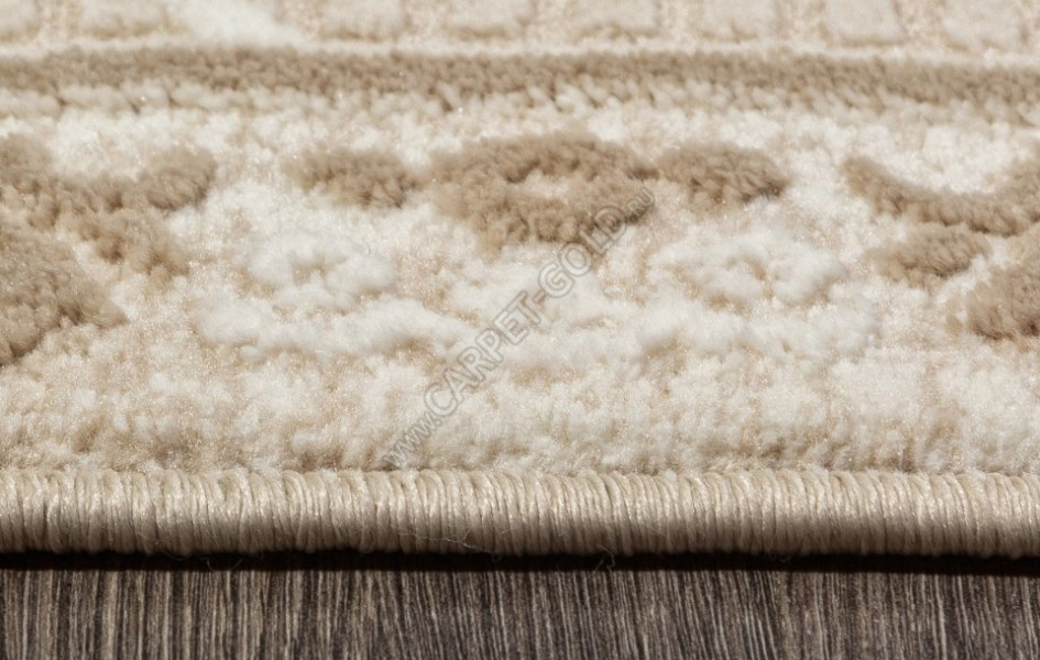 Ковер M030A - LIGHT BEIGE / CREAM - Овал - коллекция SIESTA