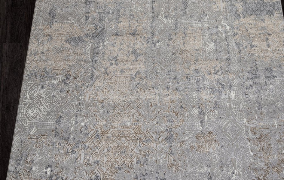 Ковер F281 - GRAY-GREEN - Прямоугольник - коллекция PALERMO