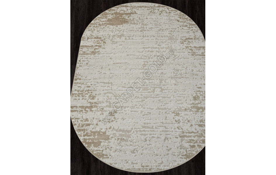 Ковер F267 - BEIGE - Овал - коллекция CUBA