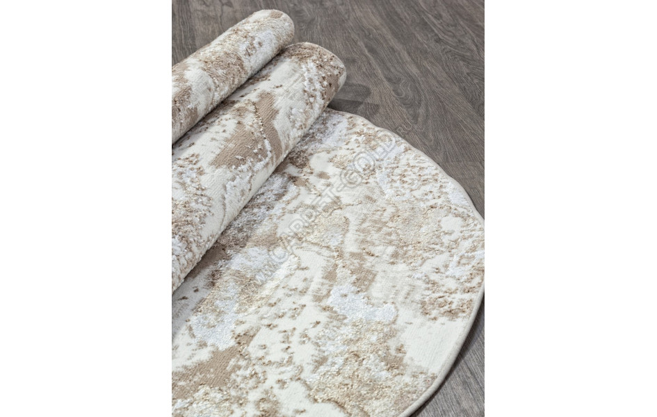 Ковер DB423 - 660 CREAM / VIZON - Овал - коллекция ANTEP