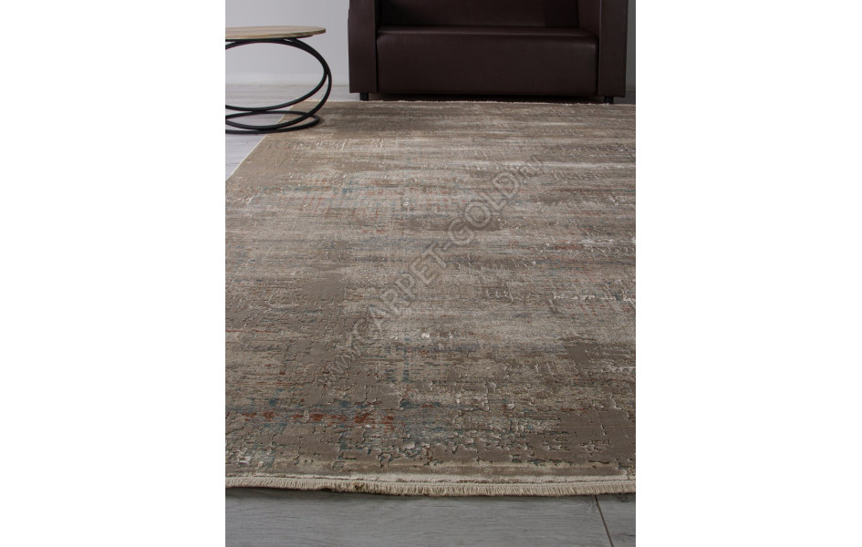 Ковер G381J2 - BEIGE / D.GREY - Прямоугольник - коллекция ROYAL