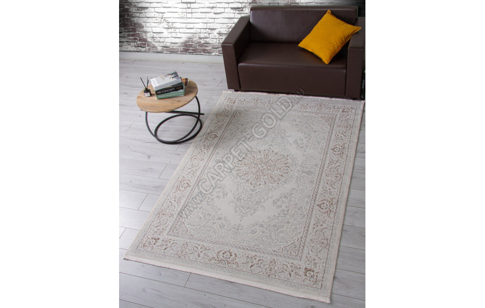 Ковер OC102A - CREAM / CREAM - Прямоугольник - коллекция OASIS