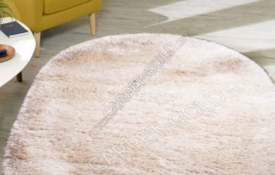 Бельгийский ковер Rhapsody 2501-100 Oval длинноворсовый пушистый